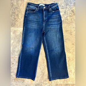 KanCan Deep Blue Straight Pipe Jeans